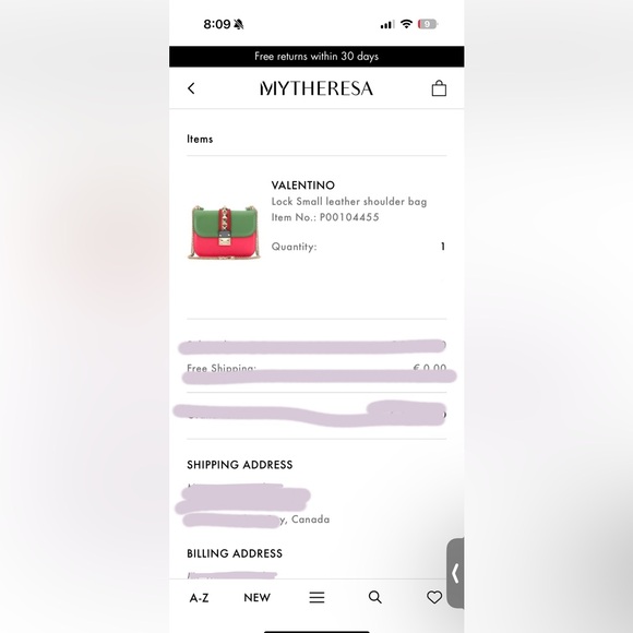 Valentino Small Glam Lock Rockstud bag - Picture 3 of 12